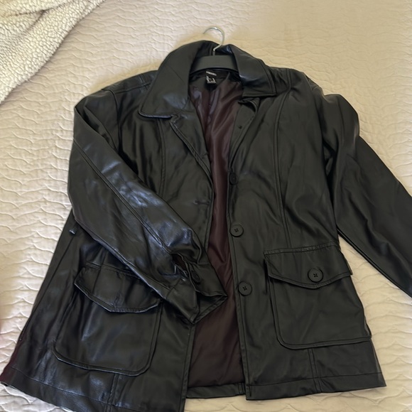 Faux leather jacket - Picture 3 of 3